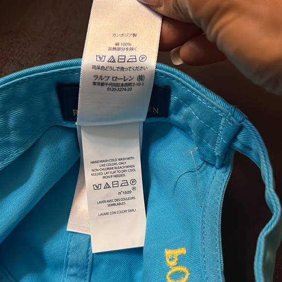 Ralph Lauren woman hat . Blue Used in good condition - Picture 11 of 12